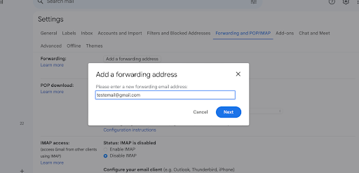 Automatically Forwarding Emails in Gmail